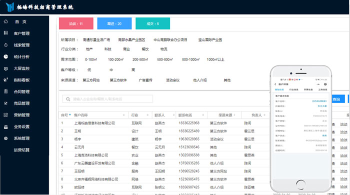 线索管理